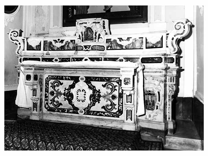 altare - ambito napoletano (sec. XVIII)