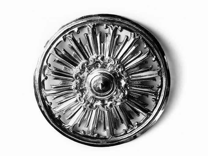 aureola di statua, elemento d'insieme - manifattura napoletana (seconda metà sec. XVIII)