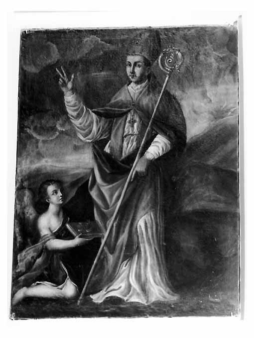 San Gennaro (dipinto, opera isolata) - ambito Italia meridionale (sec. XVIII)