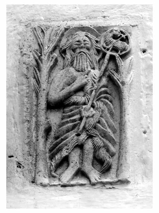 San Giovanni Battista (rilievo, opera isolata) - ambito Italia meridionale (sec. XIV)