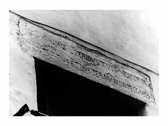 architrave, opera isolata - ambito pugliese (sec. XVII)