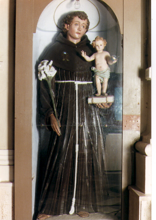 Sant'Antonio da Padova (statua) - ambito salentino (seconda metà sec. XVIII)