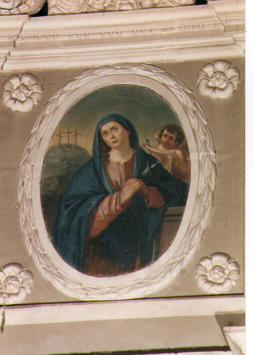 Madonna Addolorata (dipinto) - ambito salentino (metà sec. XIX)
