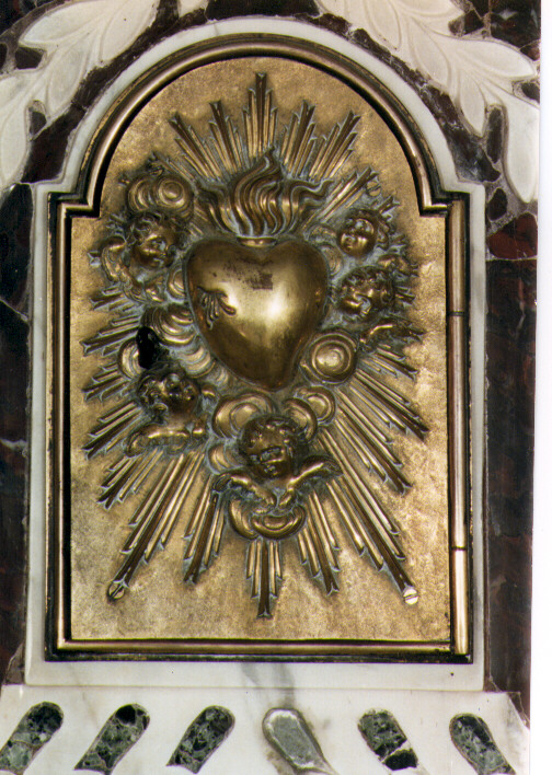 sportello di tabernacolo - ambito salentino (primo quarto sec. XX)