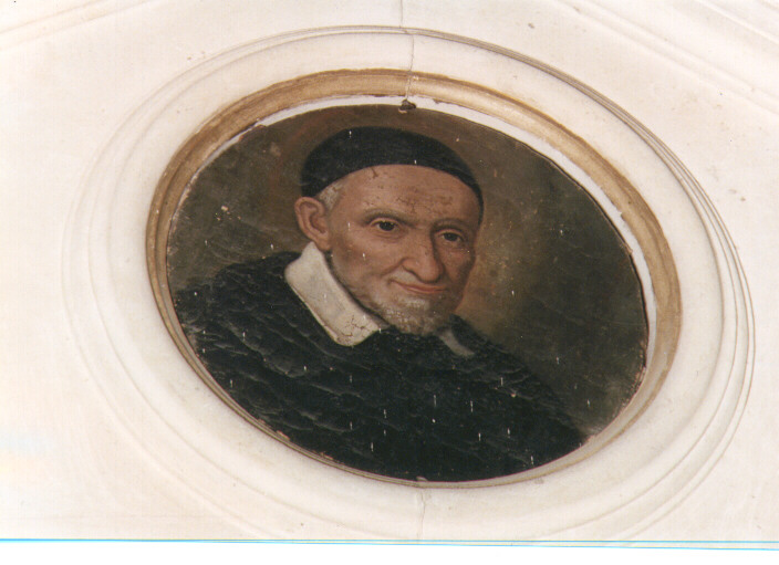 San Vincenzo dè Paoli (dipinto) - ambito salentino (ultimo quarto sec. XIX)
