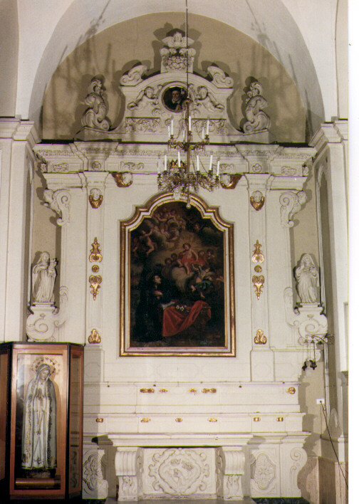 altare - ambito salentino (ultimo quarto sec. XVIII)