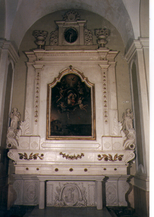altare - ambito salentino (prima metà sec. XIX)