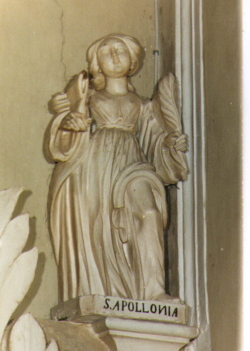 Sant'Apollonia (statua) - ambito salentino (seconda metà sec. XVIII)