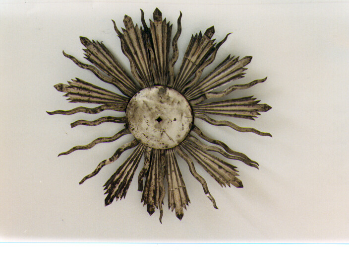 aureola di statua - ambito Italia meridionale (sec. XIX)