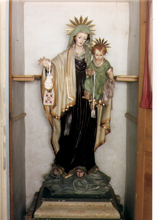Madonna del Carmelo (statua) - ambito salentino (sec. XIX)
