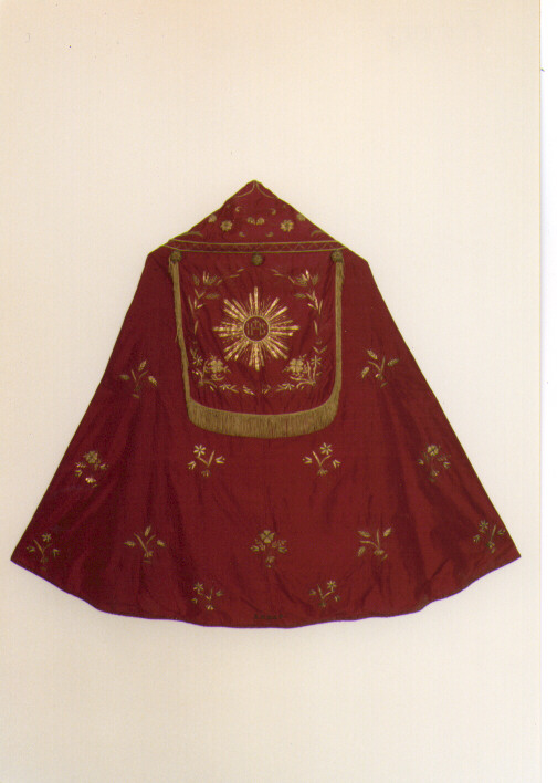 piviale - manifattura Italia meridionale (metà sec. XIX)