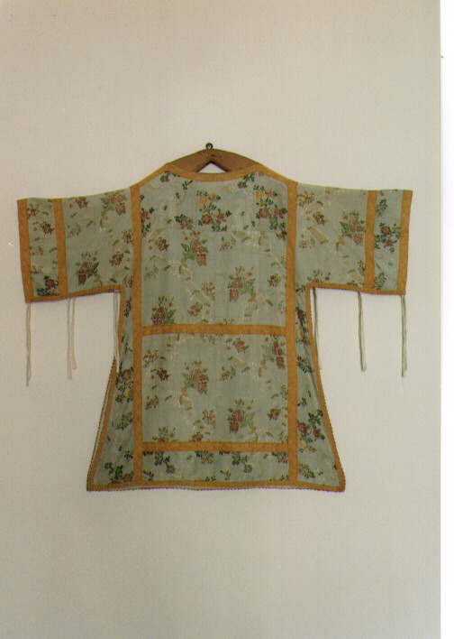 tunicella - manifattura italiana (fine/inizio secc. XVIII/ XIX)