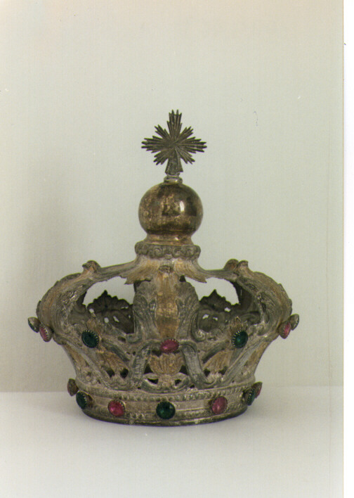 corona da statua - ambito salentino (seconda metà sec. XIX)