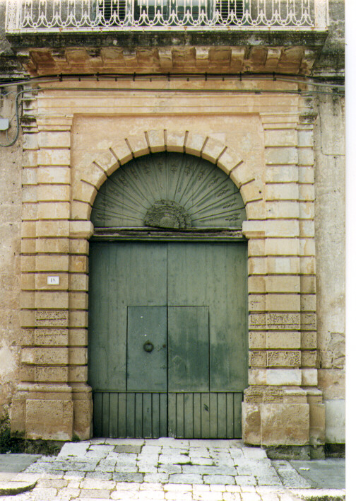 portale - ambito salentino (seconda metà sec. XIX)