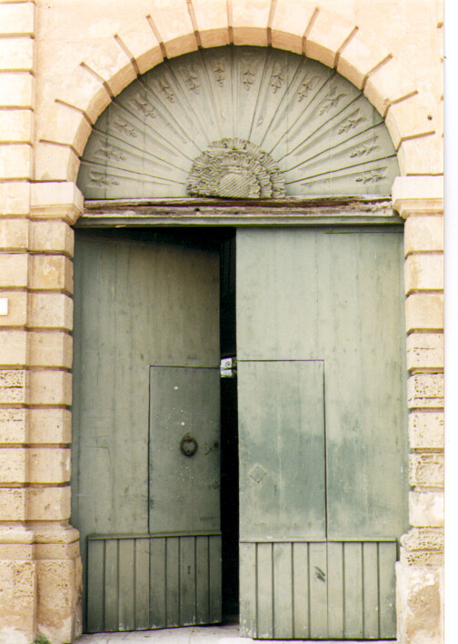 portone - ambito salentino (primo quarto sec. XIX)