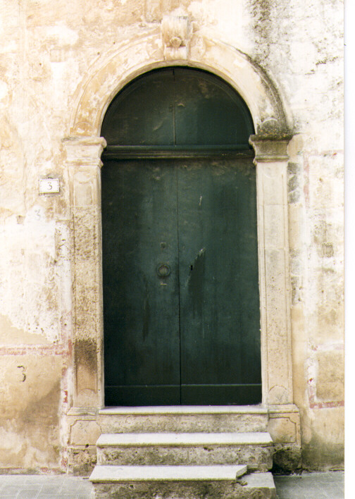 portale - ambito salentino (prima metà sec. XIX)