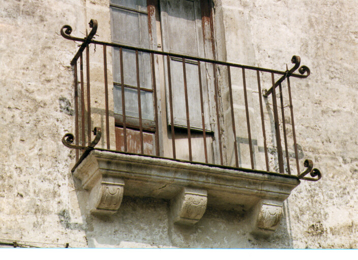 balcone - ambito salentino (primo quarto sec. XIX)