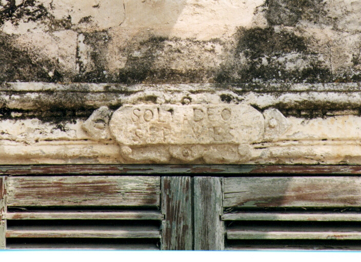 mostra di finestra - ambito salentino (ultimo quarto sec. XVII)