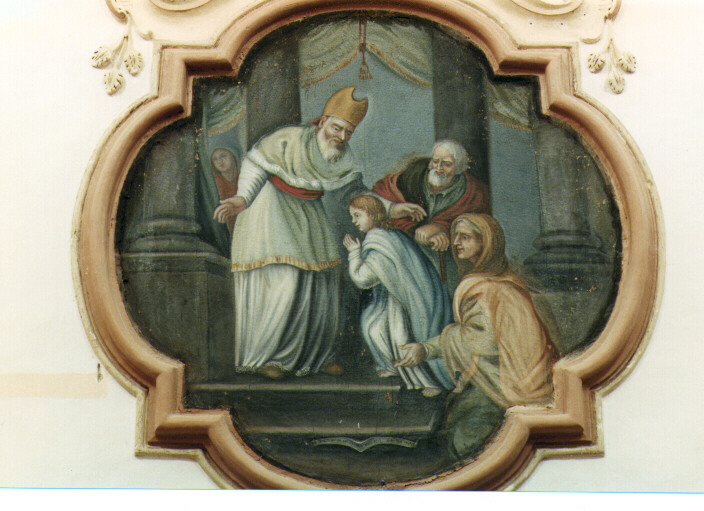 Presentazione di Maria Vergine al Tempio (dipinto) - ambito salentino (sec. XIX)