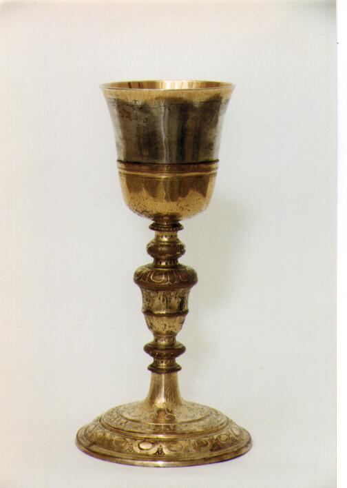 calice - ambito salentino (prima metà sec. XIX)