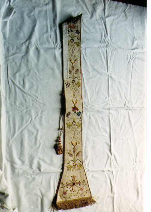 stola - ambito salentino (primo quarto sec. XX)