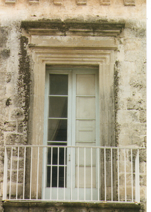 mostra di finestra, serie - ambito salentino (seconda metà sec. XIX)