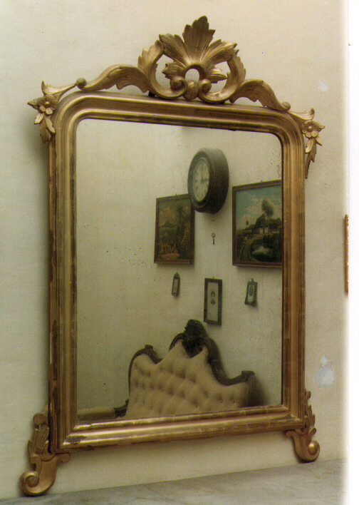 specchio - ambito salentino (seconda metà sec. XIX)