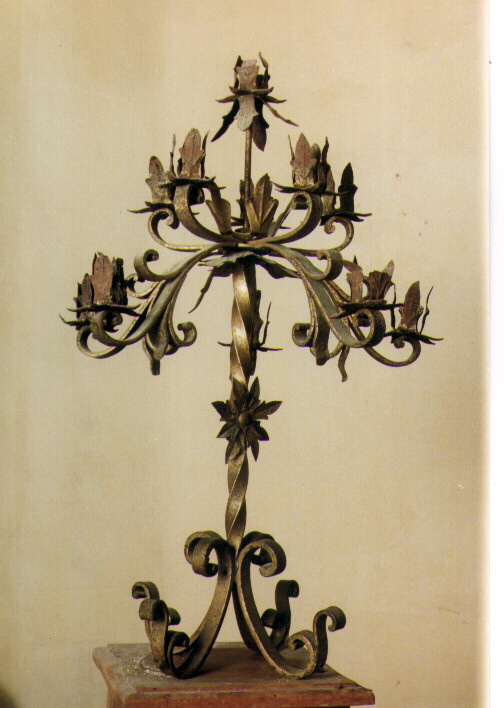 candeliere, serie - ambito salentino (ultimo quarto sec. XIX)