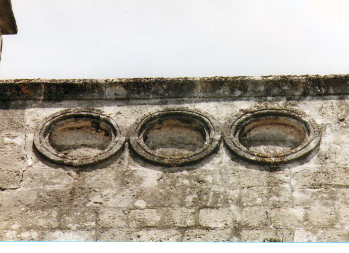 decorazione plastica, serie - ambito salentino (ultimo quarto sec. XVIII)