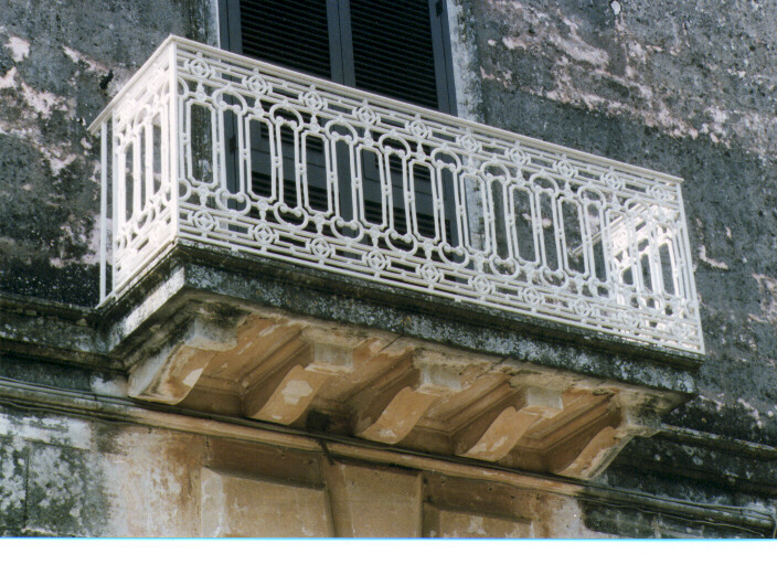 balcone, serie - ambito salentino (primo quarto sec. XX)