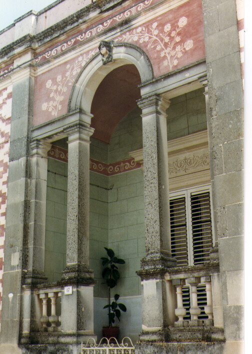 loggia - ambito salentino (primo quarto sec. XX)