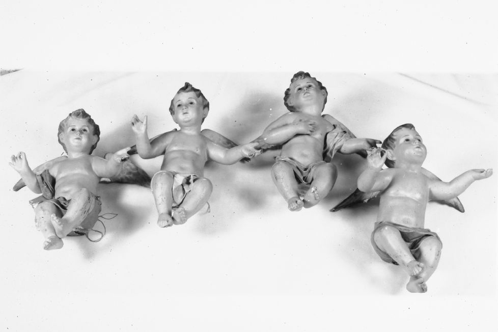 angeli festanti (statua) - manifattura Italia meridionale (primo quarto sec. XX)