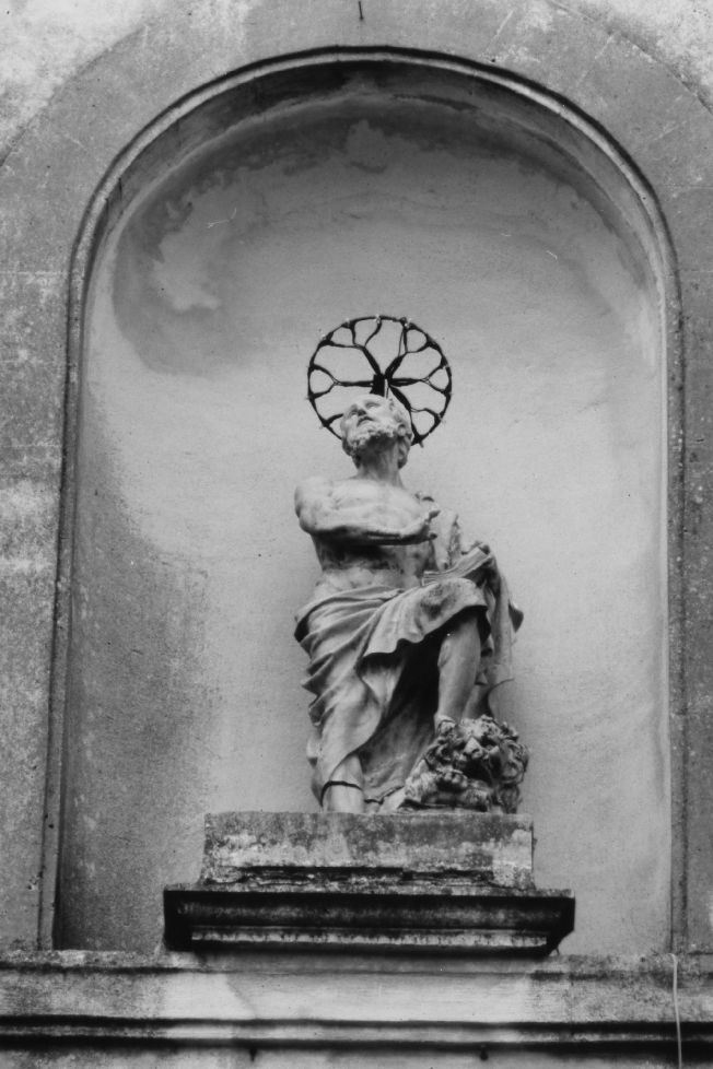 San Marco Evangelista (statua) - ambito Italia meridionale (secc. XVII/ XVIII)