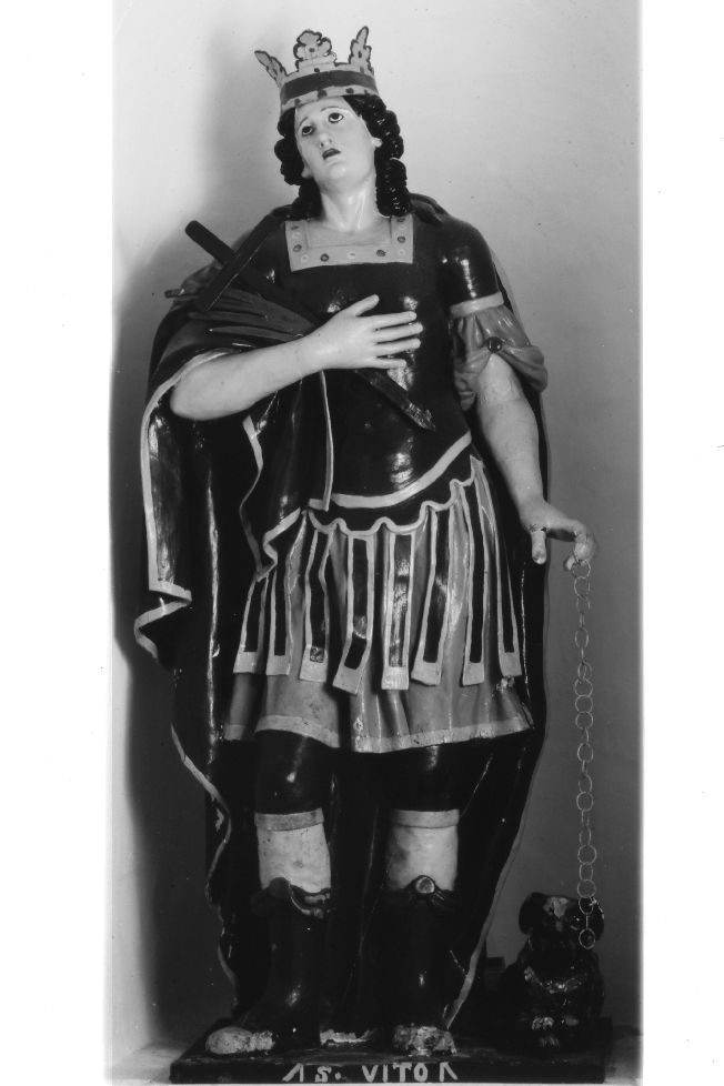 San Vito martire (statua) - manifattura Italia meridionale (sec. XIX)