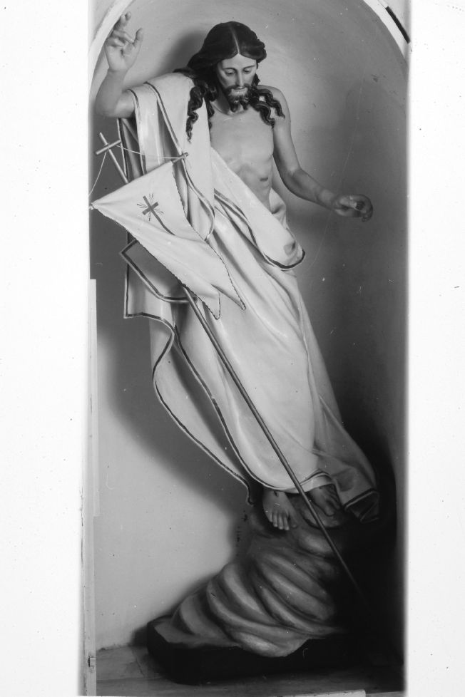 Cristo risorto (statua) - manifattura Italia meridionale (secondo quarto sec. XX)