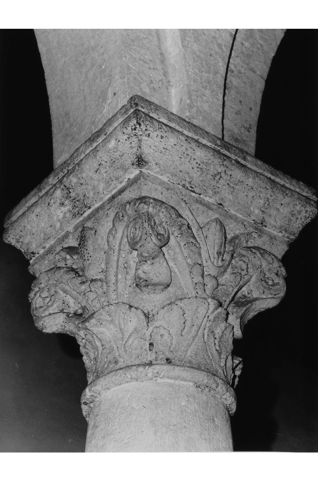 capitello - ambito pugliese (ultimo quarto sec. XV)