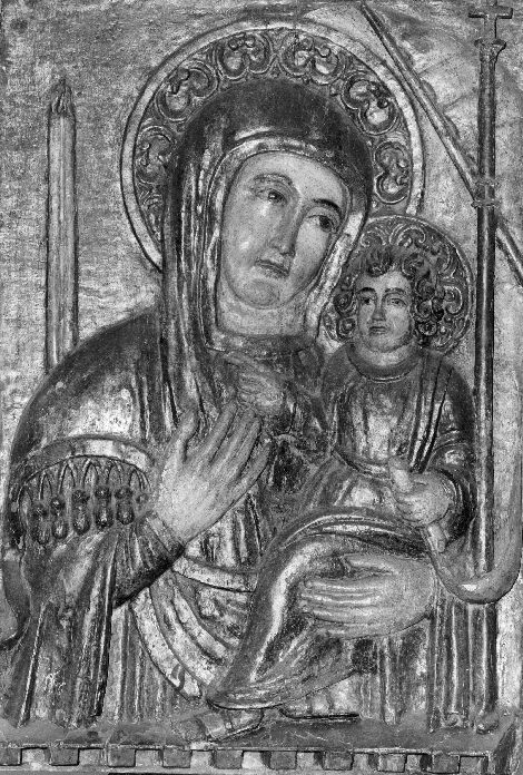 Madonna della Vela, Madonna con Bambino (dipinto) - ambito pugliese (prima metà sec. XVI)
