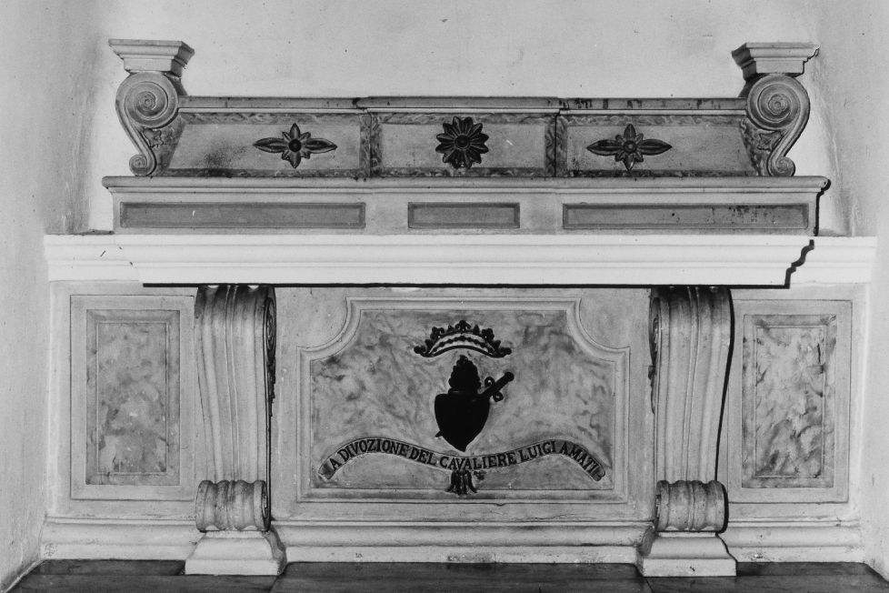 altare - ambito pugliese (fine/inizio secc. XIX/ XX)