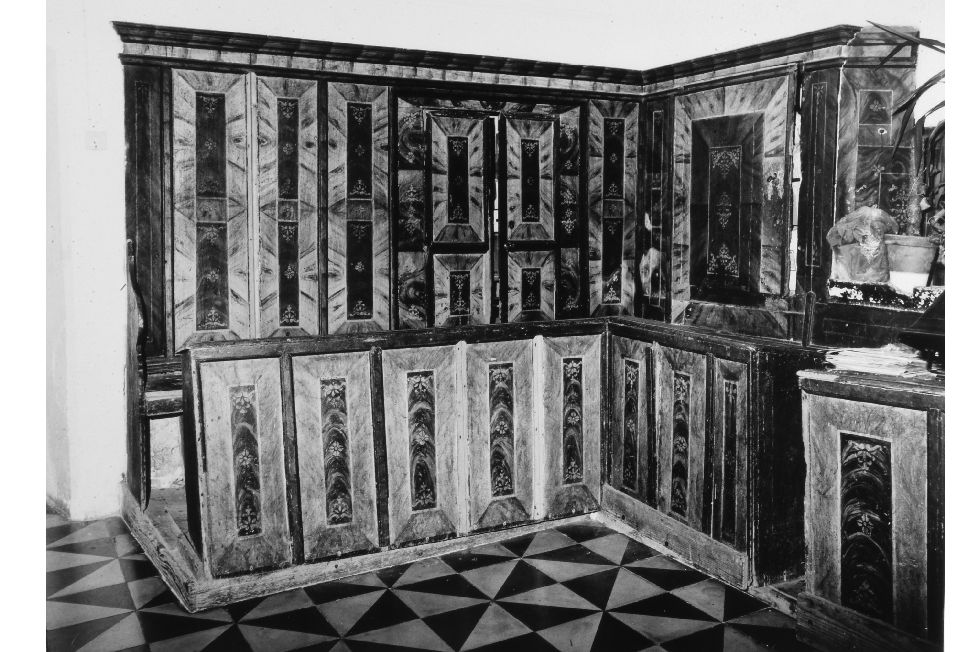 stalli del coro - ambito pugliese (sec. XVIII)