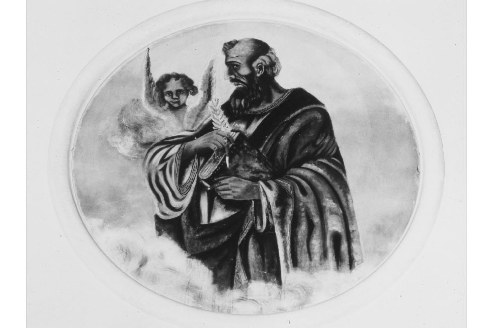 San Marco Evangelista (dipinto) - ambito pugliese (seconda metà sec. XIX)