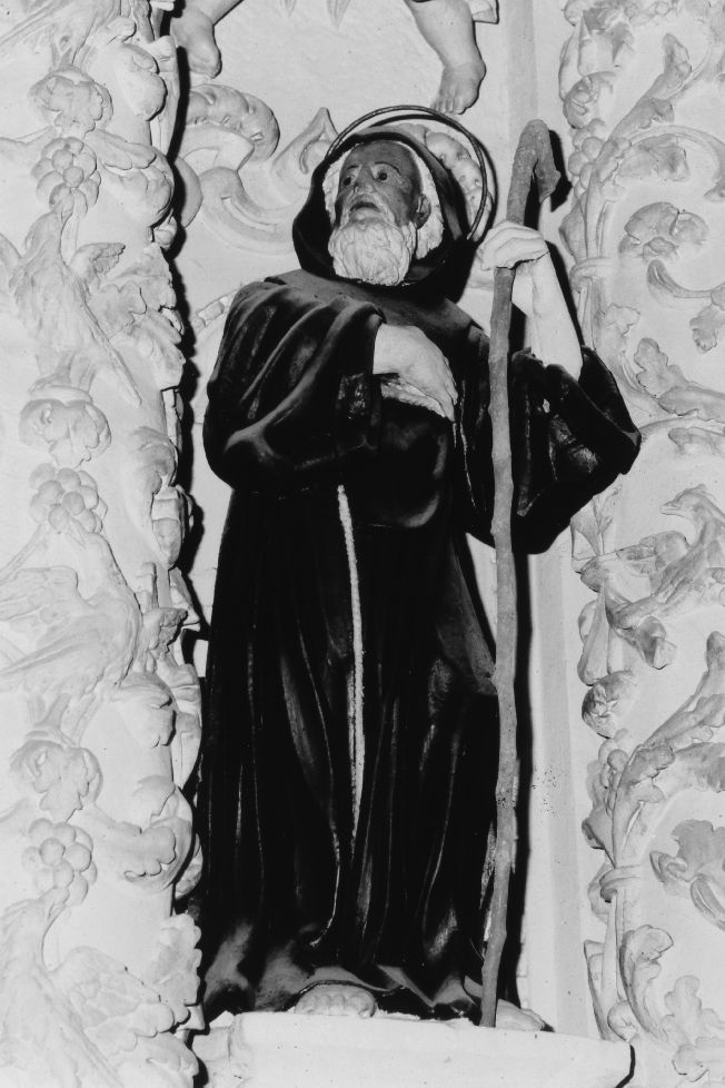 San Francesco di Paola (scultura) - ambito pugliese (fine/inizio secc. XVII/ XVIII)