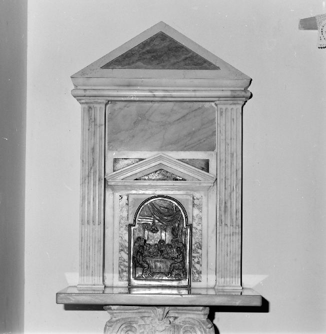 tabernacolo - ambito pugliese (prima metà sec. XIX)