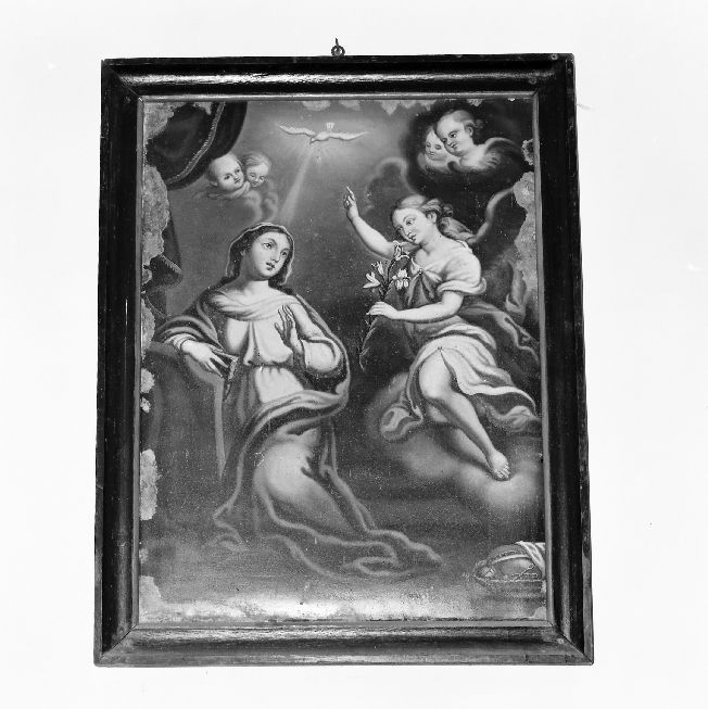 Annunciazione (dipinto) - ambito pugliese (ultimo quarto sec. XIX)