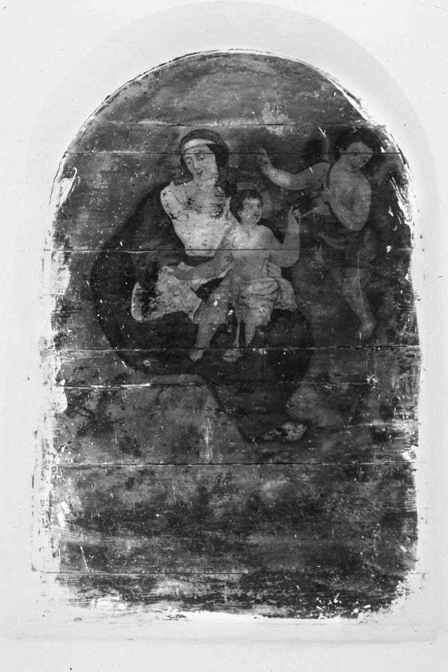 Madonna del Falegname, Madonna con Bambino (dipinto) - ambito pugliese (sec. XVIII)