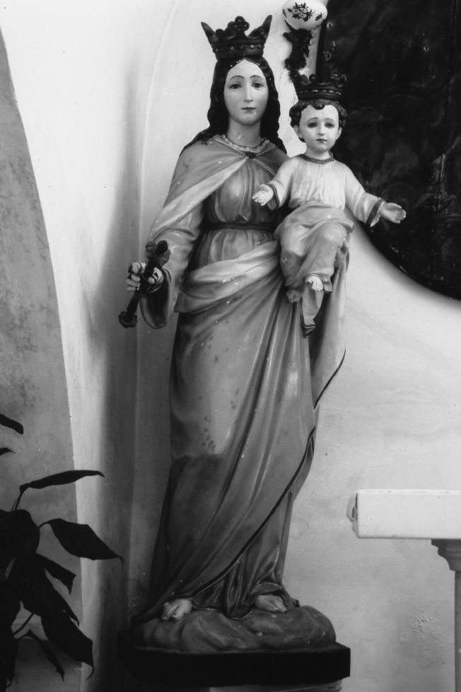 Madonna con Bambino (statua) - ambito pugliese (seconda metà sec. XIX)