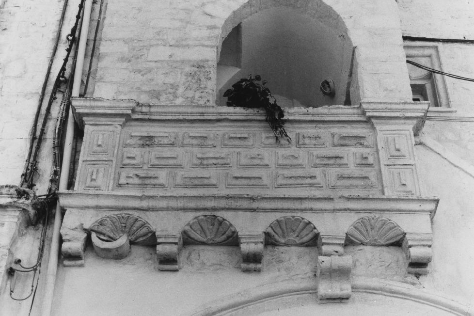 balcone - ambito pugliese (sec. XVII)