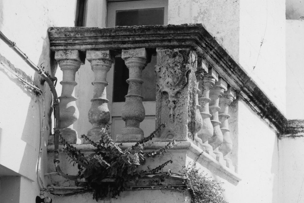 balaustrata - ambito pugliese (terzo quarto sec. XVIII)