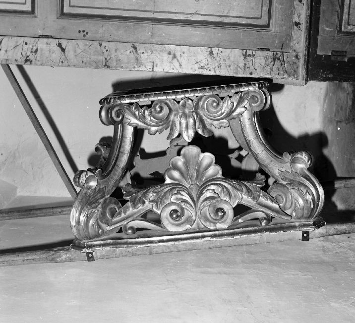 base processionale - ambito pugliese (prima metà sec. XIX)