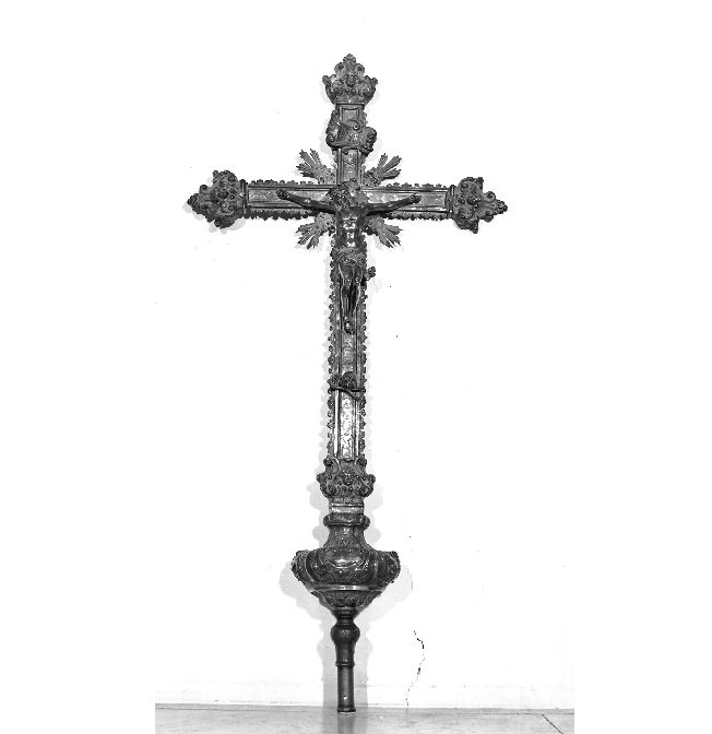 croce processionale di Cinque Giovan Battista (sec. XVIII)