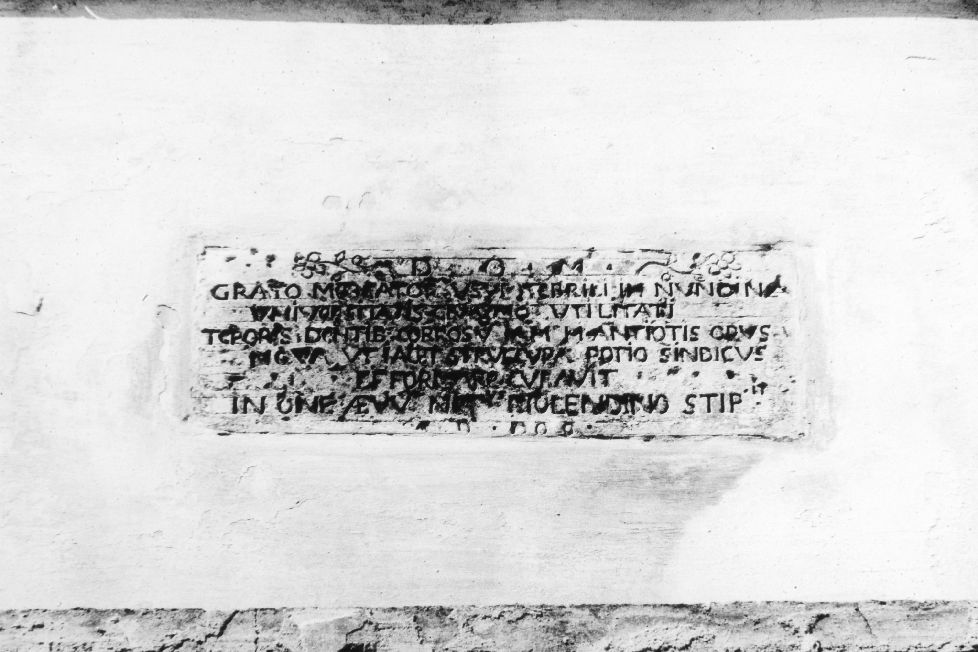 lapide - ambito pugliese (sec. XVIII)